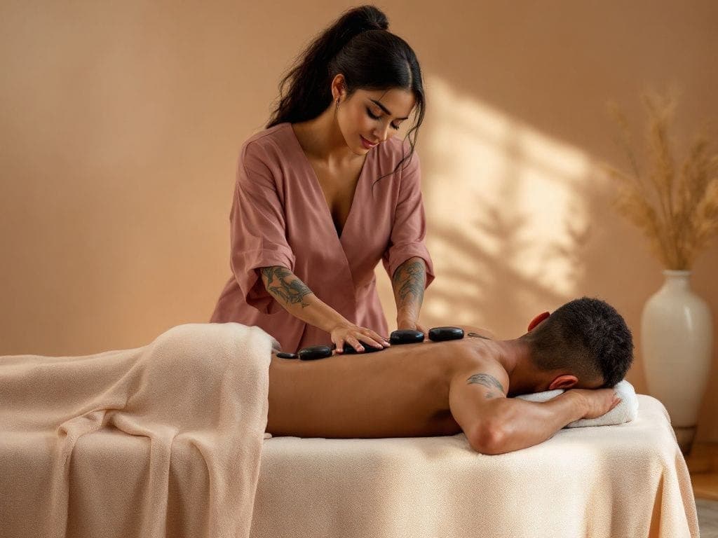Aroma therapy massage